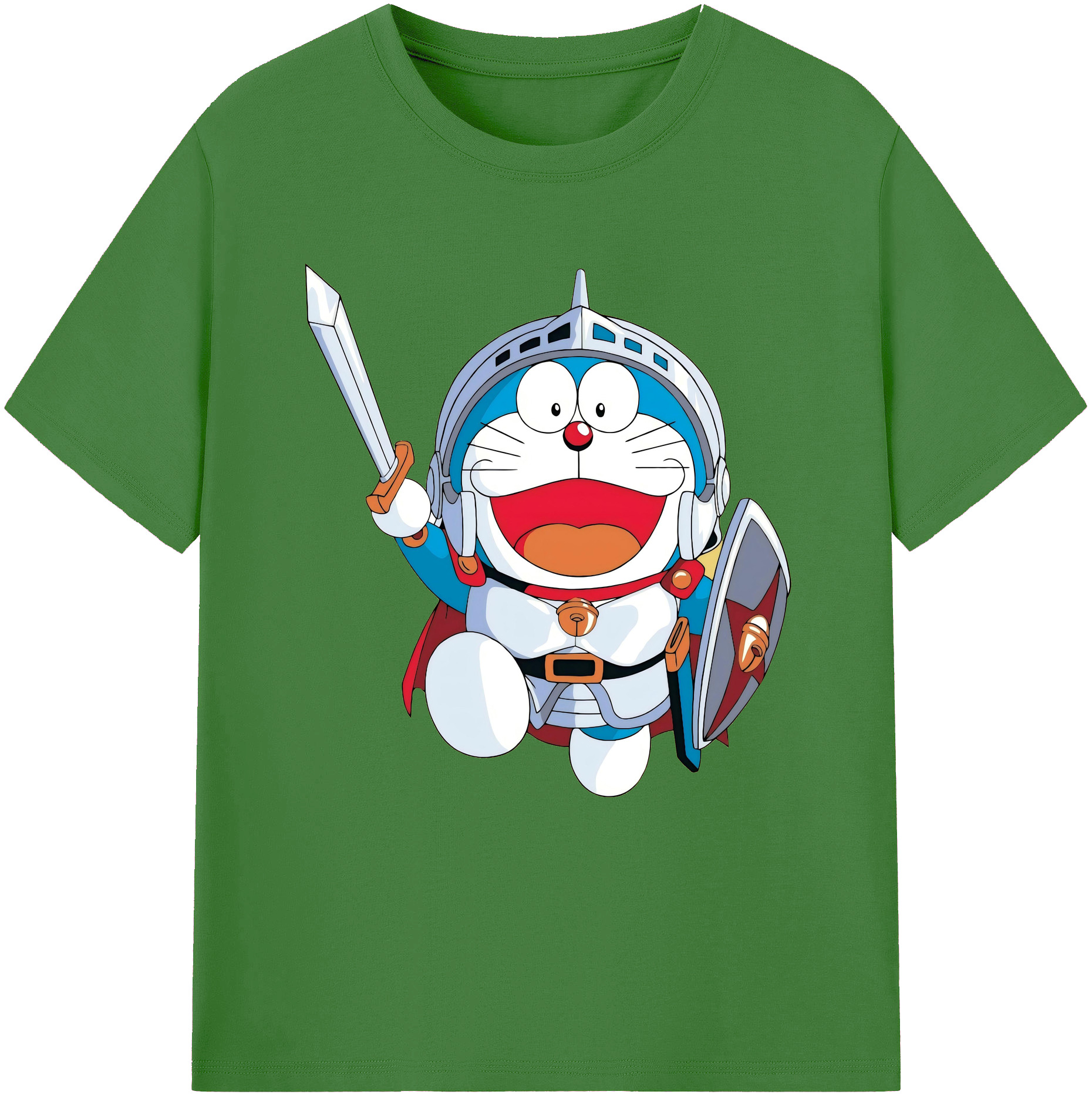 （画像用） ドラえもん Doraemon レディースカジュアルプリントTシャツ（綿100％）
